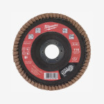 Диск пелюстковий CERA TURBO XL MILWAUKEE SLC 50/125, зерно 80, Ø125мм