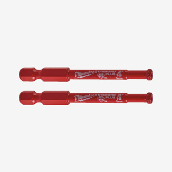 Коронка алмазная Diamond Plus MILWAUKEE, Ø5мм (2шт)