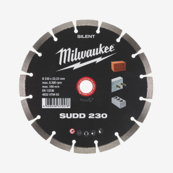 Диск алмазний MILWAUKEE SUDD 230, Ø230мм Диск алмазний MILWAUKEE SUDD 230, Ø230мм