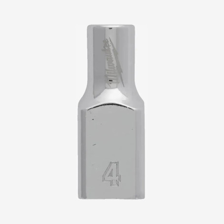 Головка хромированная метрическая 1/4'' MILWAUKEE, 4мм
