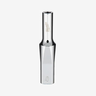 Головка хромированная метрическая удлиненная 1/4'' MILWAUKEE, 4мм Головка хромированная метрическая удлиненная 1/4'' MILWAUKEE, 4мм