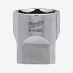 Головка хромированная метрическая 3/8'' MILWAUKEE, 21мм