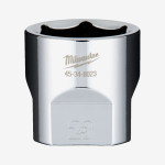 Головка хромированная метрическая 3/8'' MILWAUKEE, 23мм