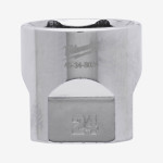 Головка хромированная метрическая 3/8'' MILWAUKEE, 24мм