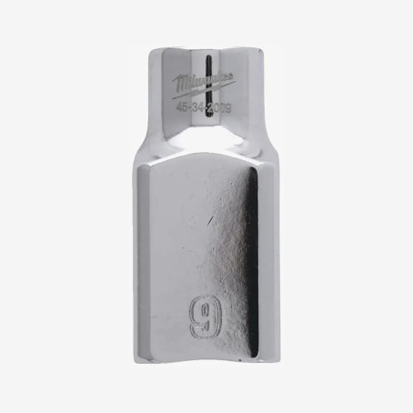 Головка хромированная метрическая 1/2'' MILWAUKEE, 9мм