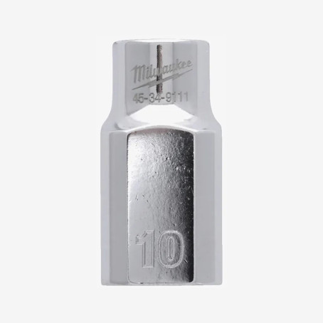Головка хромированная метрическая 1/2'' MILWAUKEE, 10мм