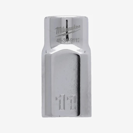 Головка хромированная метрическая 1/2'' MILWAUKEE, 11мм