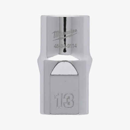 Головка хромированная метрическая 1/2'' MILWAUKEE, 13мм