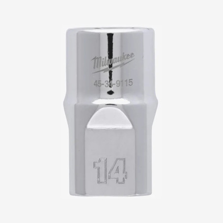 Головка хромированная метрическая 1/2'' MILWAUKEE, 14мм