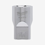 Головка хромированная метрическая 1/2'' MILWAUKEE, 17мм