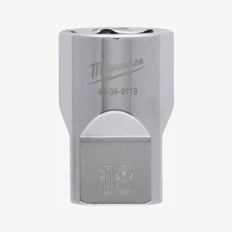 Головка хромована метрична 1/2'' MILWAUKEE, 18мм Головка хромована метрична 1/2'' MILWAUKEE, 18мм