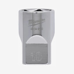 Головка хромированная метрическая 1/2'' MILWAUKEE, 19мм
