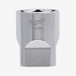 Головка хромированная метрическая 1/2'' MILWAUKEE, 25мм