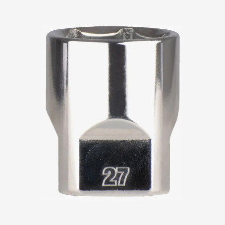 Головка хромированная метрическая 1/2'' MILWAUKEE, 27мм