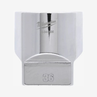 Головка хромированная метрическая 1/2'' MILWAUKEE, 36мм