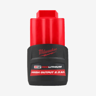 Аккумулятор HIGH OUTPUT™ MILWAUKEE, M12 HB2.5