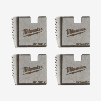 Плашки для нарізання різблення MILWAUKEE, FPTD 2'' BSPT ALLOY (4шт)