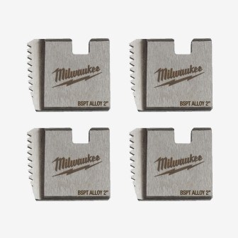 Плашки для нарізання різблення MILWAUKEE, FPTD 2'' BSPT ALLOY (4шт) Плашки для нарізання різблення MILWAUKEE, FPTD 2'' BSPT ALLOY (4шт)