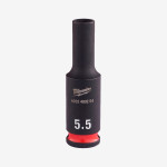 Головка ShW 1/4'' SKT MILWAUKEE удлиненная, 5,5мм
