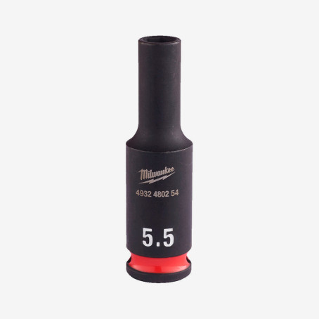 Головка ShW 1/4'' SKT MILWAUKEE удлиненная, 5,5мм