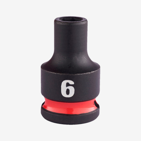 Головка ShW 3/8'' STD MILWAUKEE, 6мм