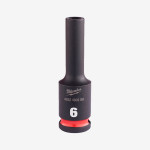 Головка ShW 3/8'' SKT MILWAUKEE удлиненная, 6мм