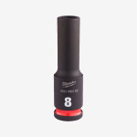 Головка ShW 3/8'' SKT MILWAUKEE удлиненная, 8мм