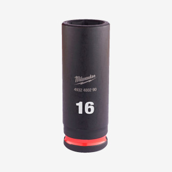 Головка ShW 3/8'' SKT MILWAUKEE удлиненная, 16мм