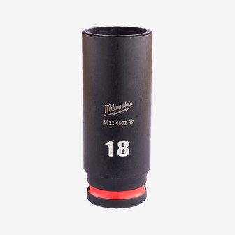 Головка ShW 3/8'' SKT MILWAUKEE подовжена, 18мм