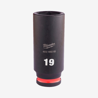 Головка ShW 3/8'' SKT MILWAUKEE подовжена, 19мм Головка ShW 3/8'' SKT MILWAUKEE подовжена, 19мм