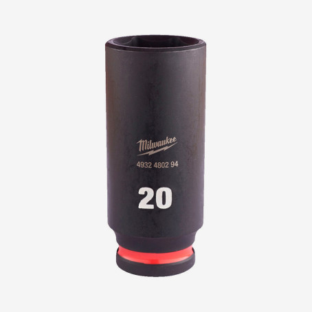 Головка ShW 3/8'' SKT MILWAUKEE удлиненная, 20мм