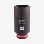 Головка ShW 3/8'' SKT MILWAUKEE удлиненная, 22мм