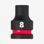 Головка ShW 1/2" STD MILWAUKEE, 8мм