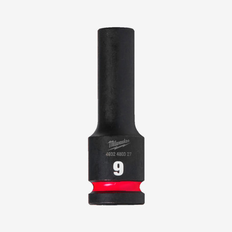 Головка ShW 1/2'' SKT MILWAUKEE удлиненная, 9мм