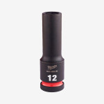 Головка ShW 1/2'' SKT MILWAUKEE удлиненная, 12мм