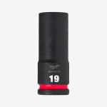 Головка ShW 1/2'' SKT MILWAUKEE удлиненная, 19мм