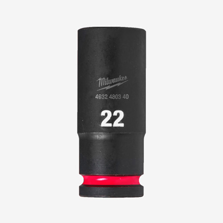 Головка ShW 1/2'' SKT MILWAUKEE удлиненная, 22мм