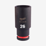 Головка ShW 1/2'' SKT MILWAUKEE удлиненная, 26мм