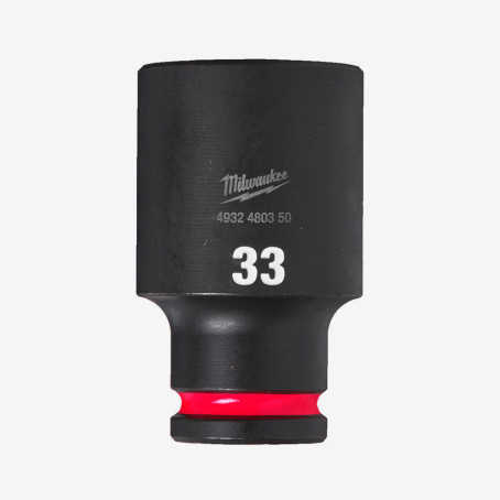 Головка ShW 1/2'' SKT MILWAUKEE удлиненная, 33мм