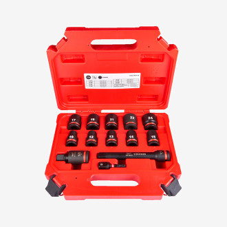 Набор головок 1/2'' SKT SHOCKWAVE MILWAUKEE, (13шт)