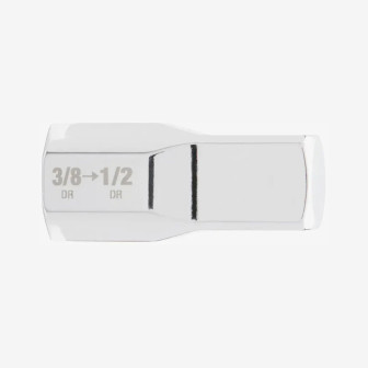 Перехідник для головок хромований MILWAUKEE з 3/8'' на 1/2''