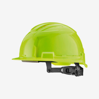 Шолом захисний без реміня підборідного BOLT100 MILWAUKEE HI-VIS, жовтий, вентильований