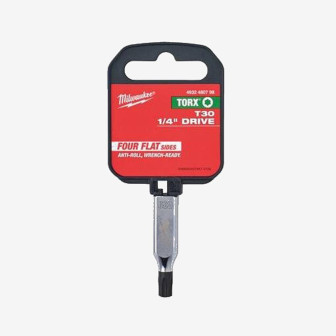 Головка торцевая хромированная MILWAUKEE с битой Torx TX30 Головка торцевая хромированная MILWAUKEE с битой Torx TX30