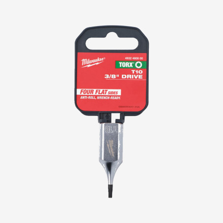 Головка торцевая хромированная с профилем TORX, TX10