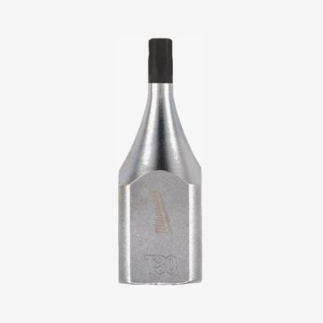 Головка торцевая хромированная 1/2'' MILWAUKEE с битой Torx TX30