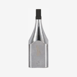 Головка торцевая хромированная ½” MILWAUKEE с битой HEX 5мм