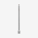 Удлинитель для хромированный головок MILWAUKEE 1/2'', 254мм