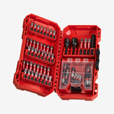 Набір біт SHOCKWAVE PACKOUT MILWAUKEE, (70шт)