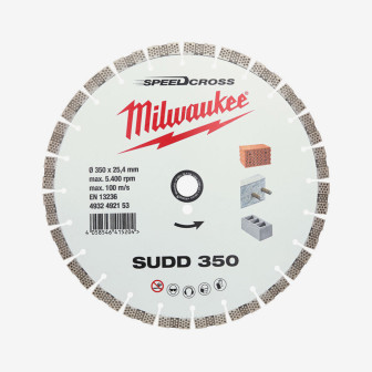 Диск алмазный Speedcross MILWAUKEE SUDD 350, Ø350мм
