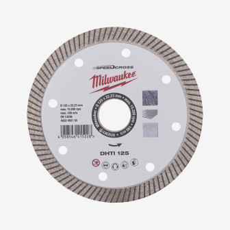 Диск алмазный Speedcross MILWAUKEE DHTI 125, Ø125мм Диск алмазный Speedcross MILWAUKEE DHTI 125, Ø125мм